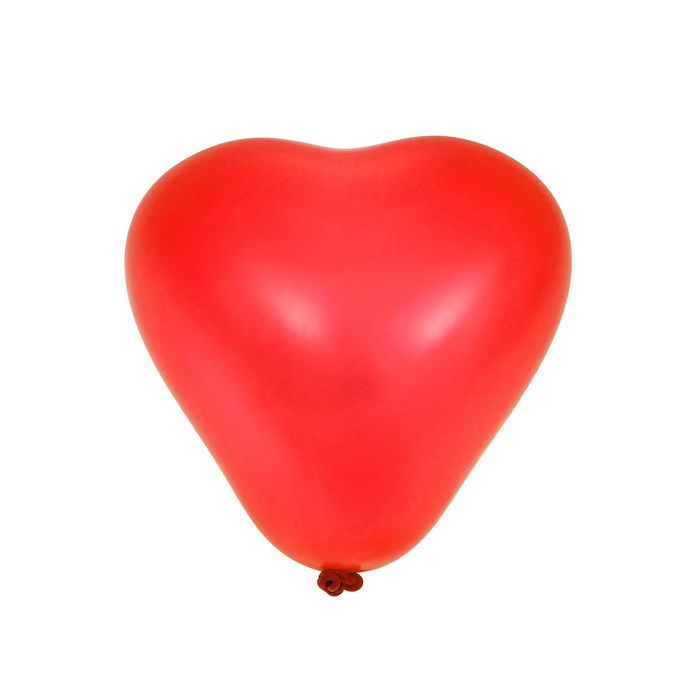 Шар латексный 5" "Сердце", пастель, набор 100 шт., цвета МИКС