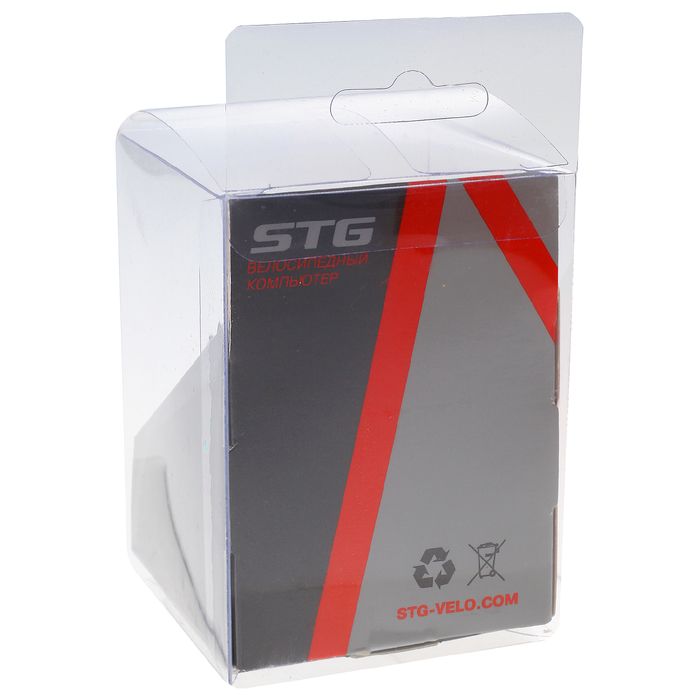 Велокомпьютер STG, 22 функции, проводной, подсветка, чёрный