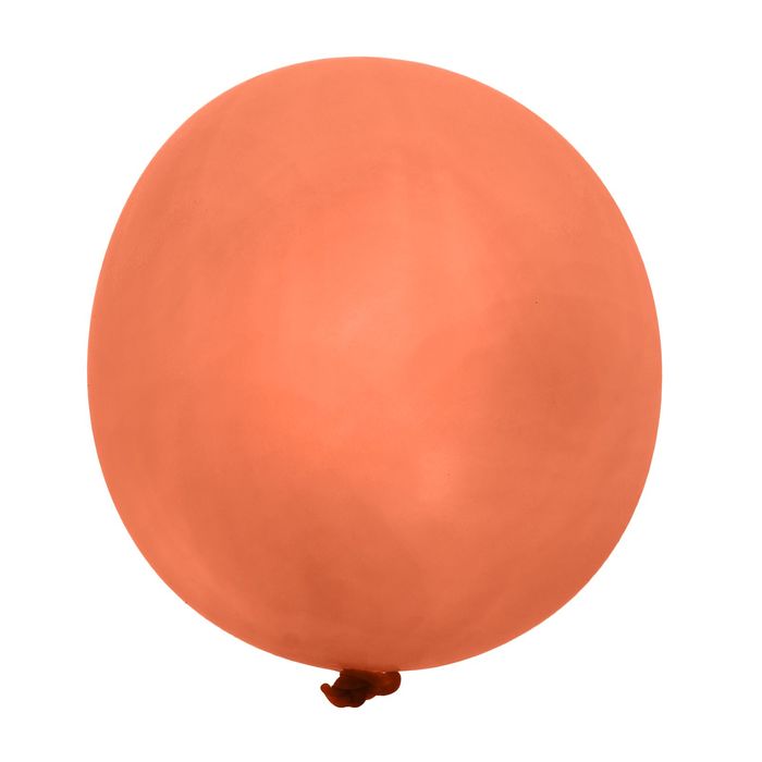 Шар латексный 27", пастель, набор 10 шт., цвет оранжевый