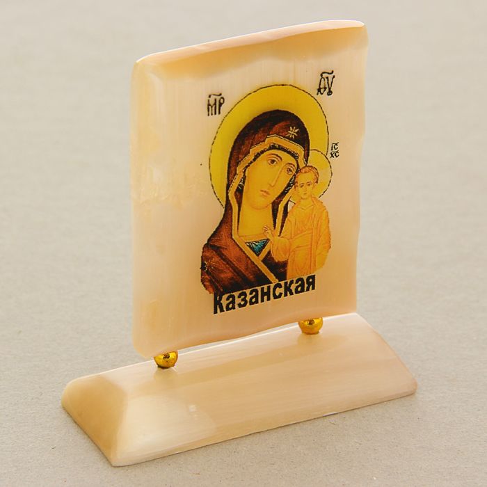 Икона на подставке прямоугольные "Казанская"