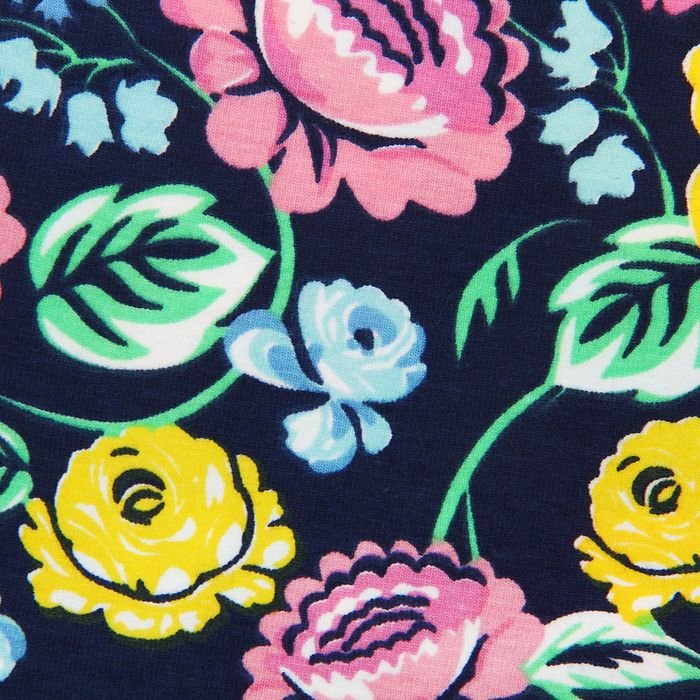 Брюки для девочки, рост 98 см (56), цвет синий, набивка