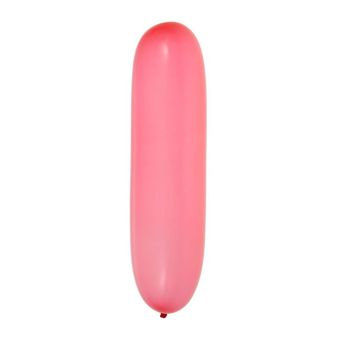 Шар латексный "Цеппелин", фигура, 30 см, набор 100 шт., цвета МИКС