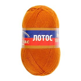 

Пряжа "Лотос" 100% акрил 300м/100гр (112, золотистый)