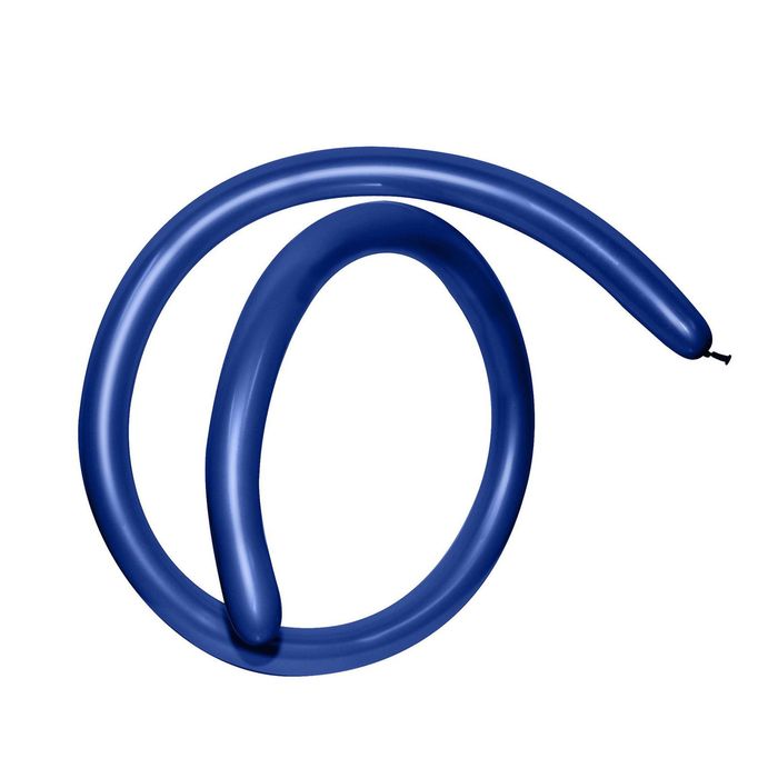 Шар для моделирования 260 см, кристалл, набор 100 шт., цвет синий