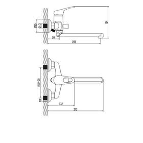 

Универсальный смеситель Lemark Omega LM3110C