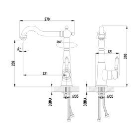 

Смеситель для кухни Lemark Soul LM6004C