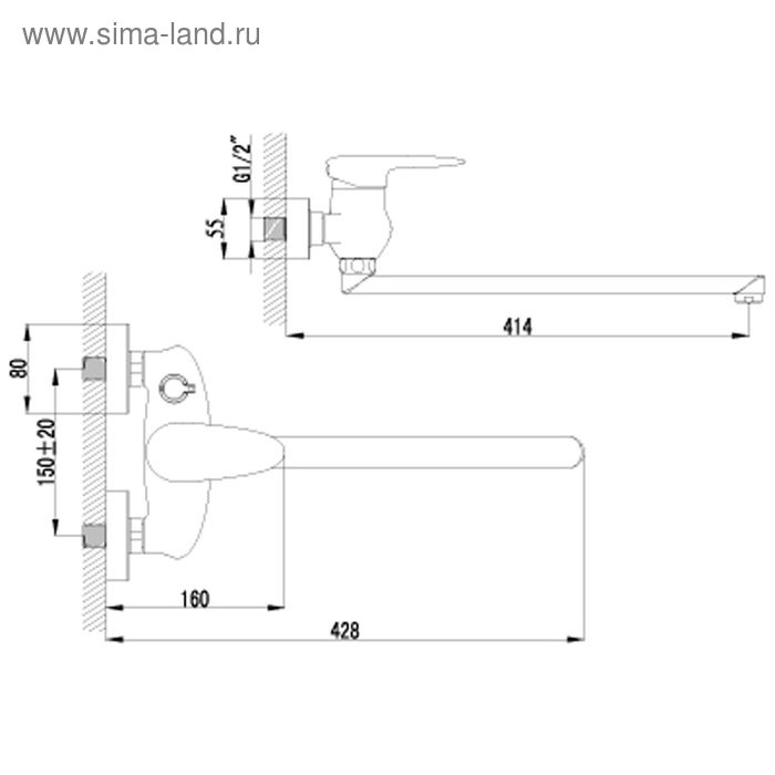 

Универсальный смеситель Lemark Status LM4417C