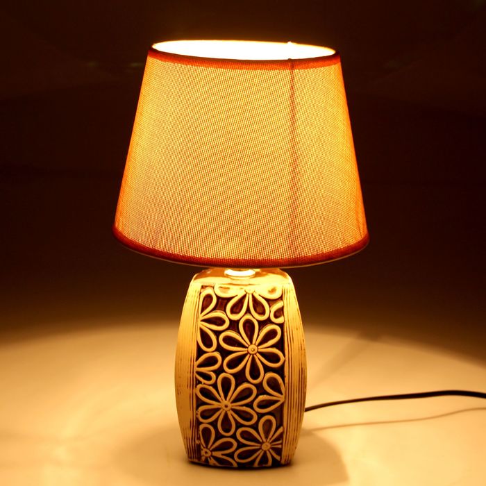 Лампа настольная "Незабудки"