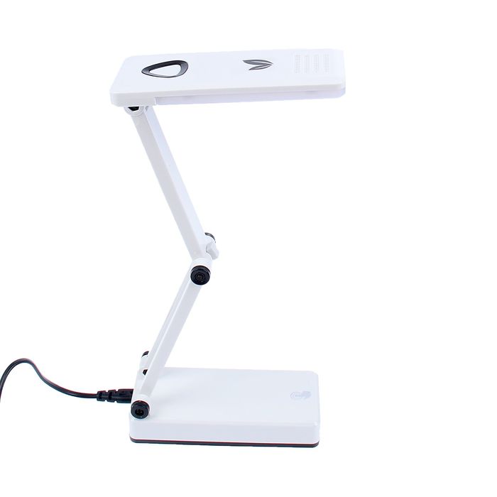 Настольная светодиодная сенсорная USB-лампа с выкл. "Техно" чёрная, 24 диода