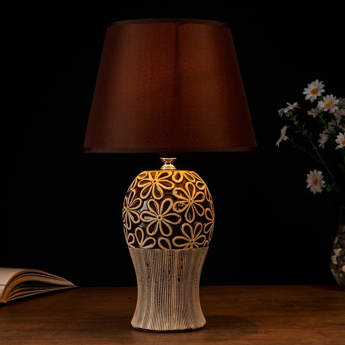 Лампа настольная "Милые незабудки"