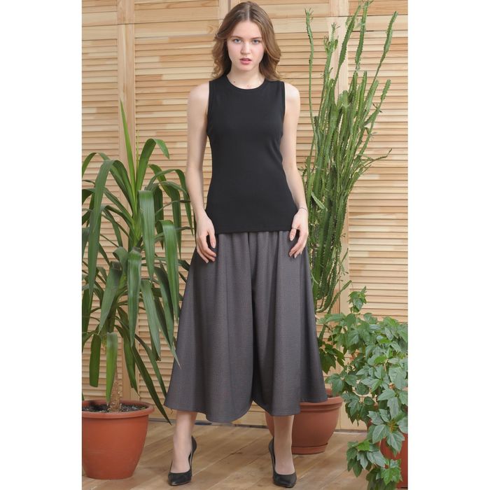 Блуза 4647а, размер 44, рост 164 см, цвет черный