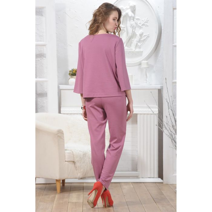 Блуза, размер 44, рост 164 см, цвет цикламен (4849а)