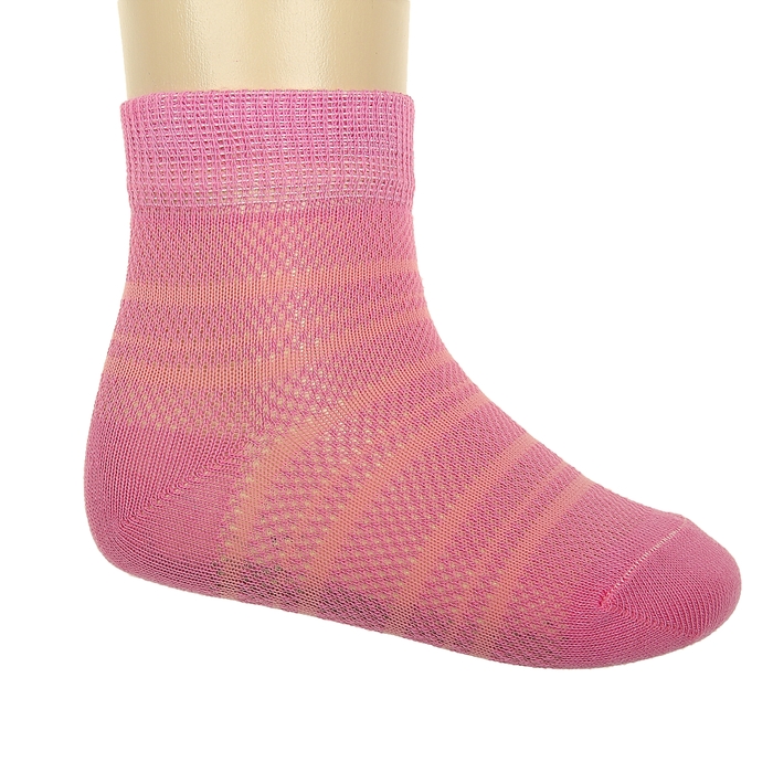 Носки детские, цвет розовый, размер 16