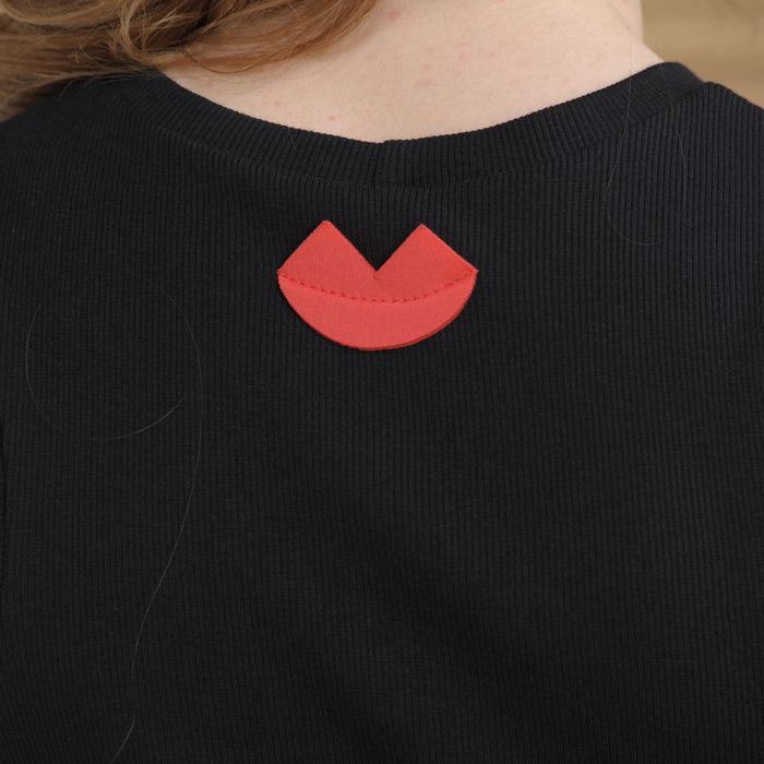 Блуза 4647а, размер 42, рост 164 см, цвет черный