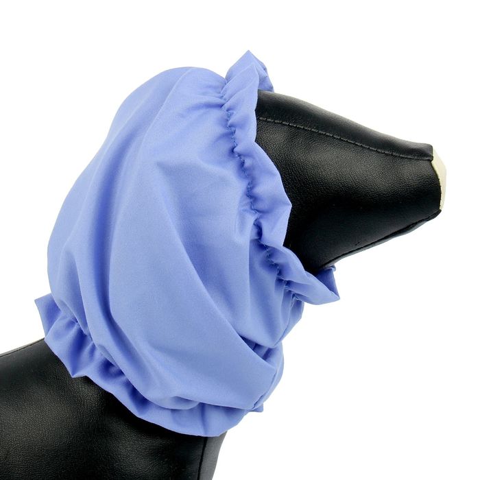 Летняя шапочка капор для спаниэля из натурального хлопка, размер M-L