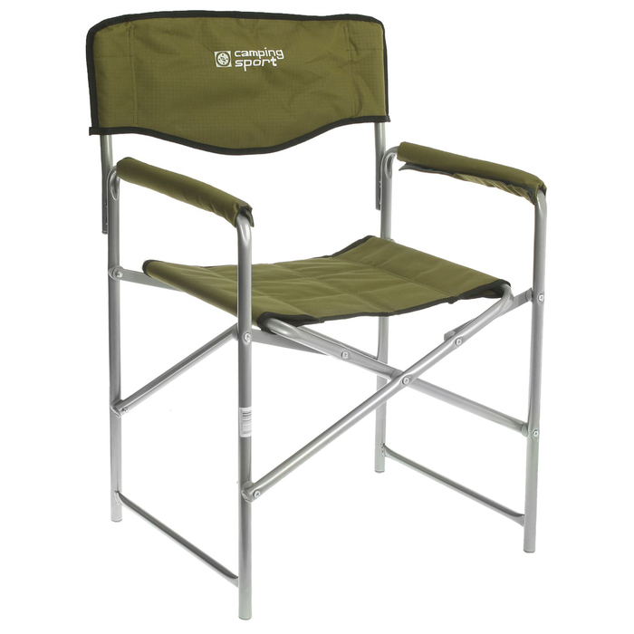 Кресло складное, размер 490х550х820 мм, цвет хаки КС3
