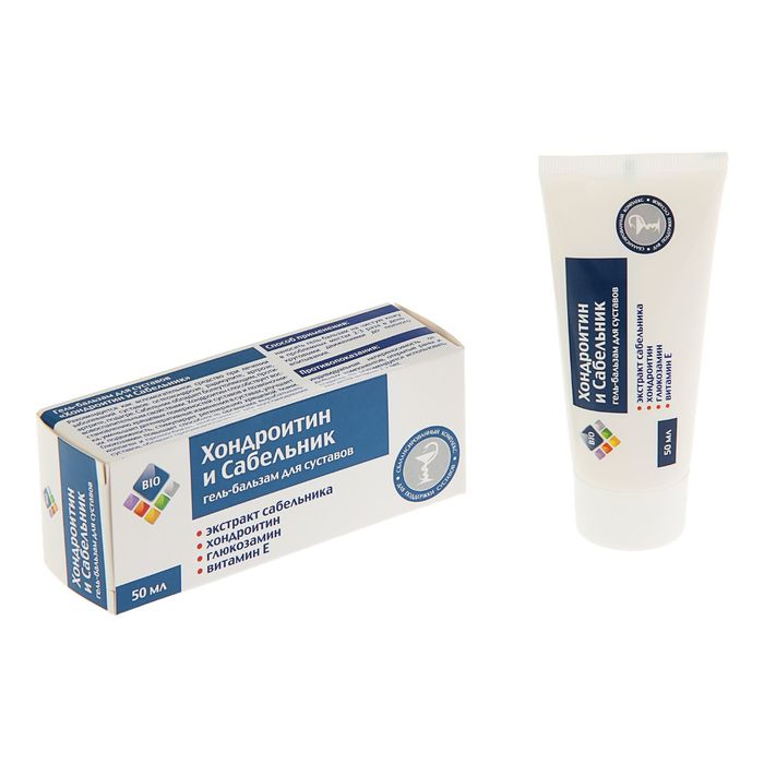 Гель-бальзам "911" Хондроитин и Сабельник, 50 мл