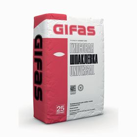 Шпаклёвка гипсовая Gifas Universal (финишная), 25 кг от Сима-ленд