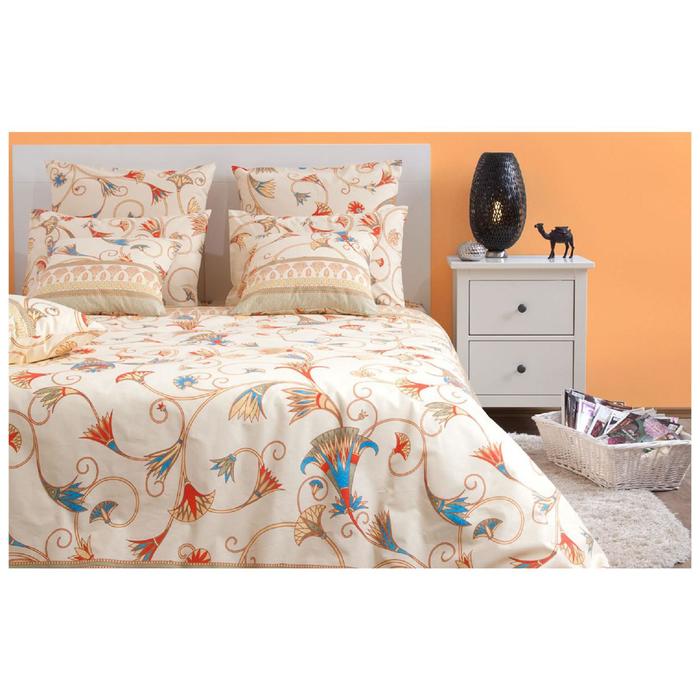 Постельное бельё "Египет/1" евро, размер 220х240, 200х220, 70х70-2шт., 50х70-2 шт, 142 г/м2