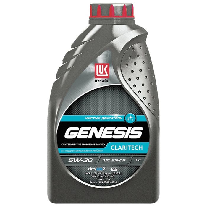 Моторное масло "Лукойл Genesis Claritech 5W-30", 1 л