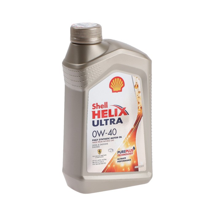 Масло моторное Shell Helix Ultra 0W-40, 1 л 550040758 масло моторное mobil 1 fs 0w 40 1 л