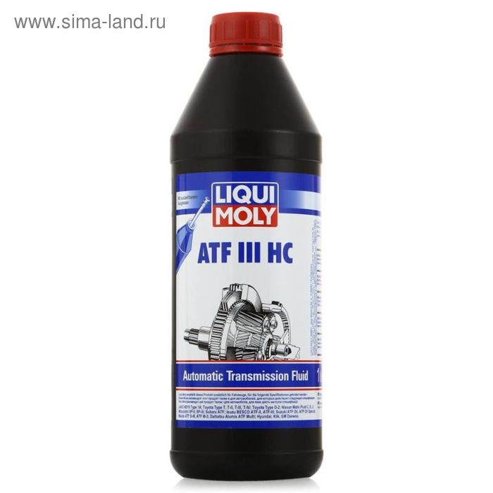 фото Масло трансмиссионное liqui moly hc atf iii, 1 л liquimoly