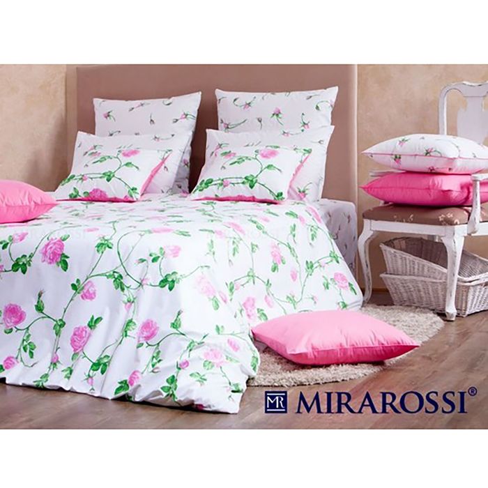 Постельное бельё Vittoria pink евро, размер 220х240, 200х220, 70х70-2шт., 135 г/м1 3031/1