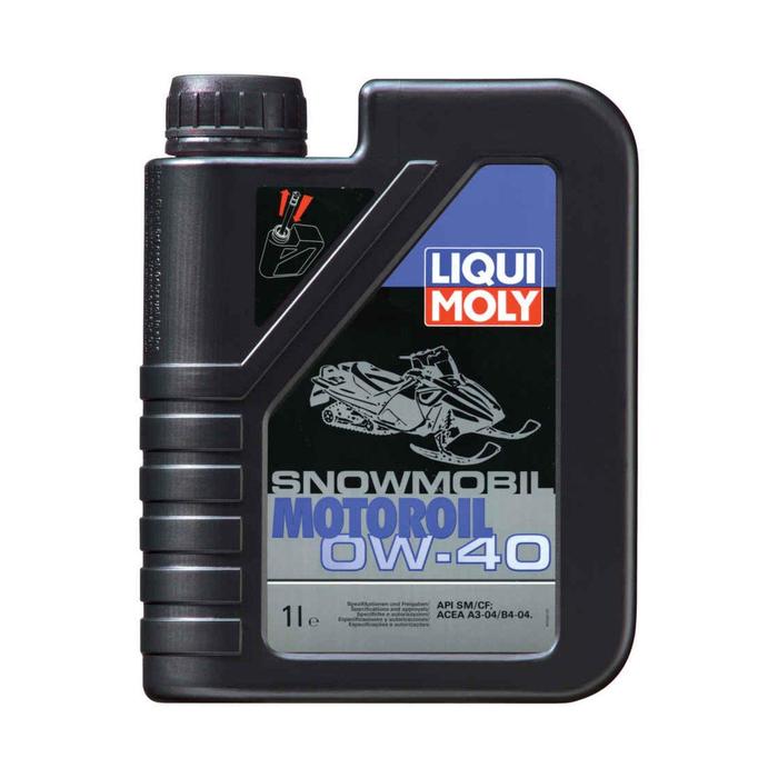 

Моторное масло для снегоходов Liqui Moly Snowmobil Motoroil 0W-40 SH/EC/CF A3/B3, 1 л