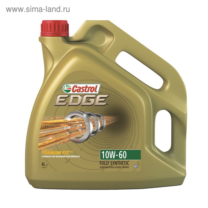 фото Масло моторное castrol edge titanium 10w-60, 4 л