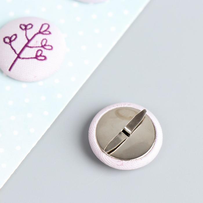 Набор брадсов для скрапбукинга "Сад" 8 шт., микс