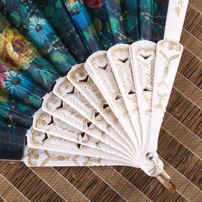 Веер "Цветочный сад", микс