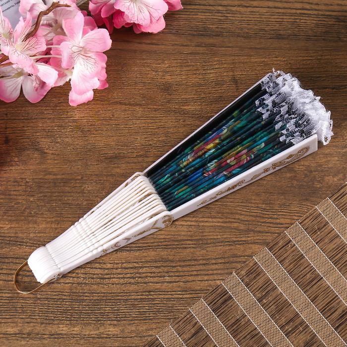 Веер "Цветочный сад", микс