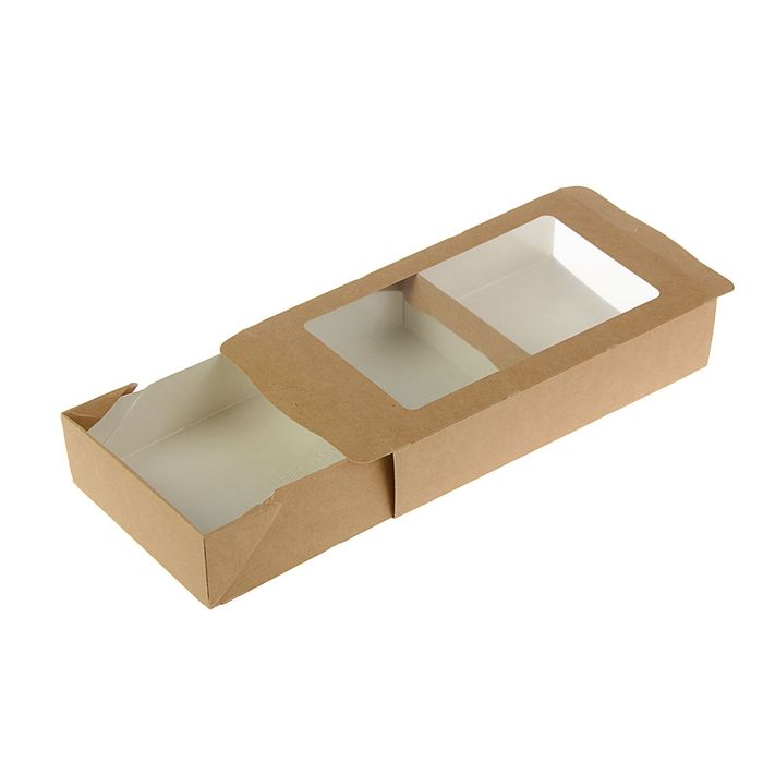 Упаковка для продуктов, пенал 20 х 12 х 4 см, 1 л