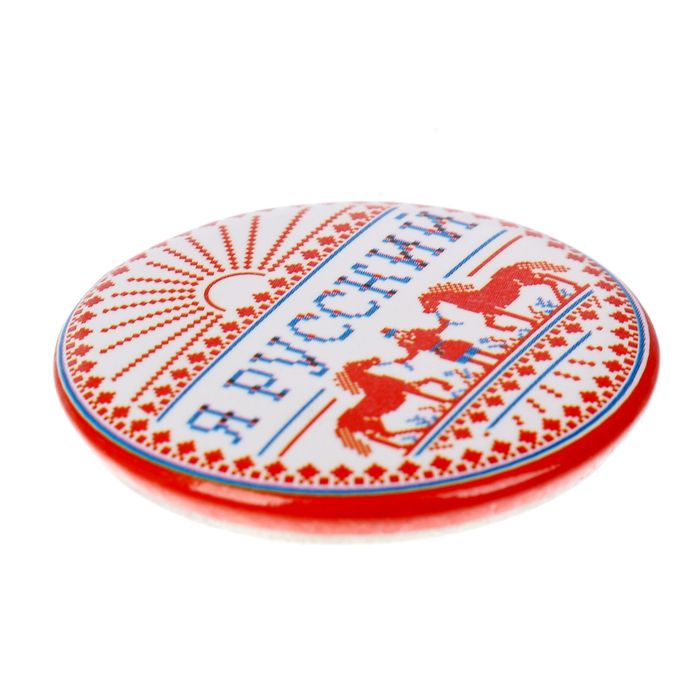 Значок закатной "Я русский"