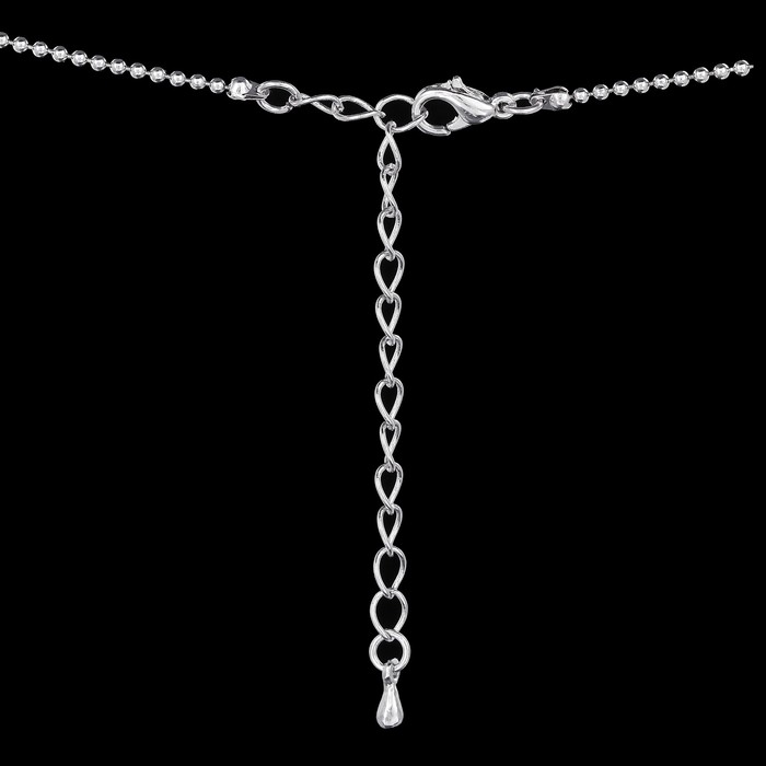 Кулон "Color 9", цветной в серебре