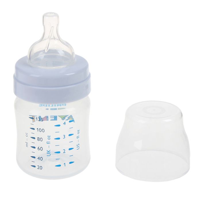 Бутылочка для кормления Classic+, 125 мл, от 0 мес., набор 3 шт.