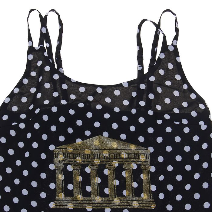 Сарафан женский SbS 71182 цвет чёрный мелкий горох, размер L (46), рост 168