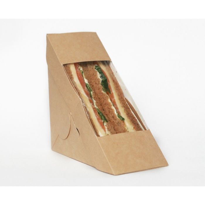 Упаковка для сэндвичей 13 х 13 х 4 см