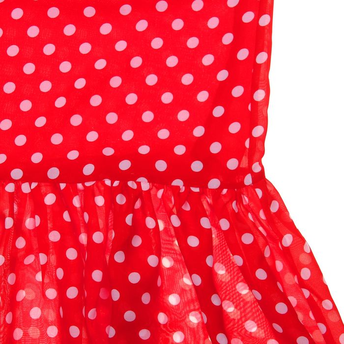 Сарафан женский SbS 71182 цвет красный мелкий горох, размер S(42), рост 168