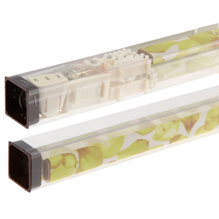 Ролет-штора 50х160 см "Лепестки", цвет оливковый