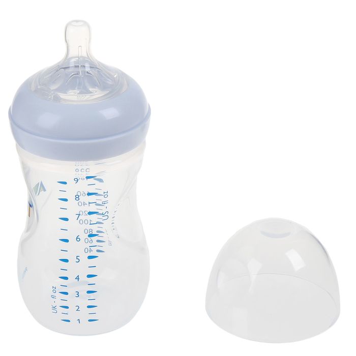 Бутылочка для кормления Natural, 260 мл, от 1 мес., набор 2 шт.