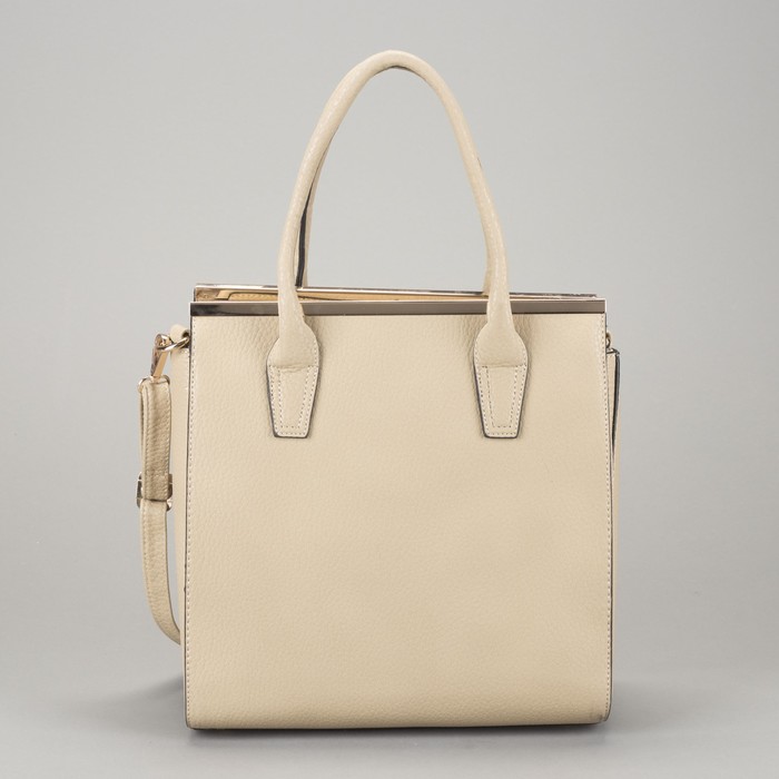 Сумка женская на молнии, 1 отдел с перегородкой, длинный ремень, цвет хаки