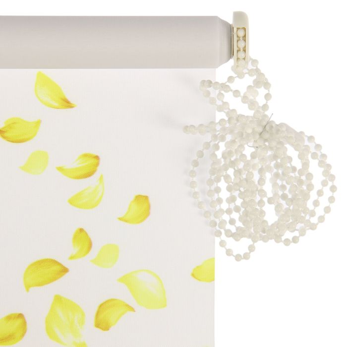 Штора-ролет 120х160 см "Лепестки", цвет оливковый