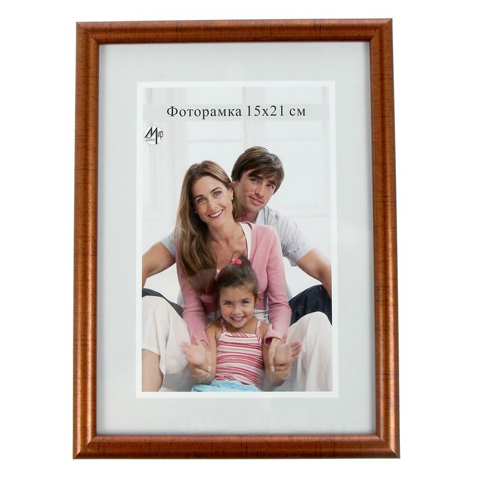 Фоторамка для фото 15х21 см Simple под тёмное дерево