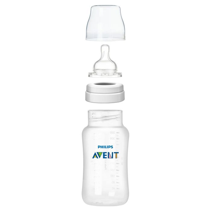Бутылочка для кормления Classic+, 330 мл, от 3 мес.