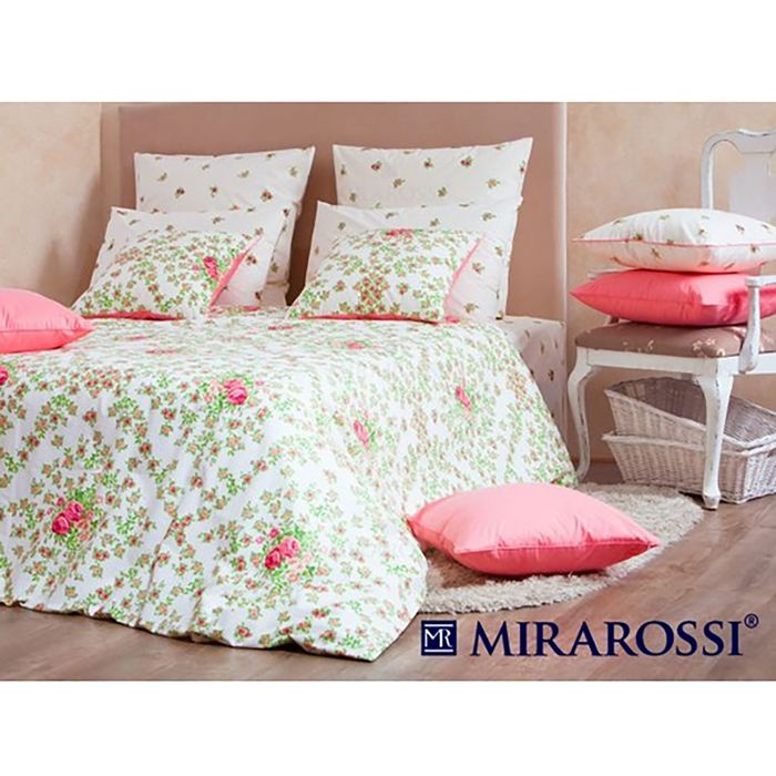 Постельное бельё Monica white 2 сп., размер 220х240, 172х205, 70х70-2шт., 135 г/м1 3005/1