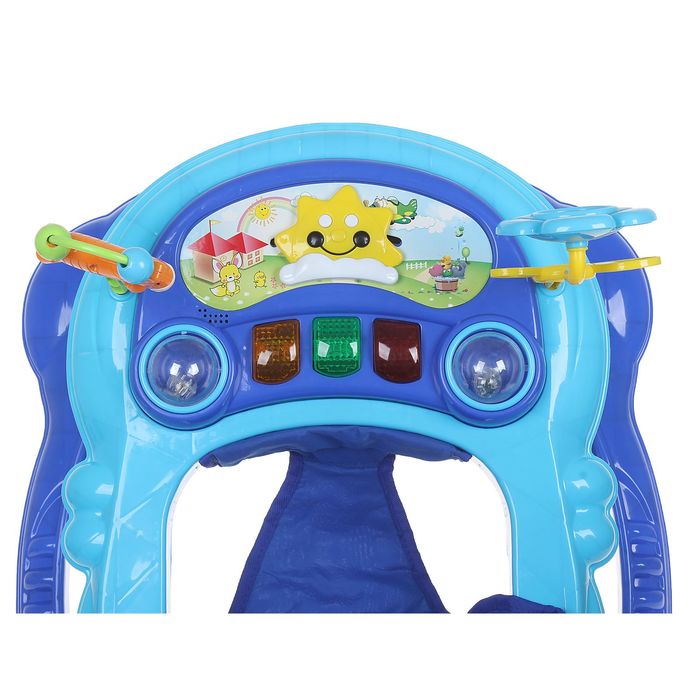 Ходунки «Солнышко», музыкальные и световые эффекты, цвета МИКС