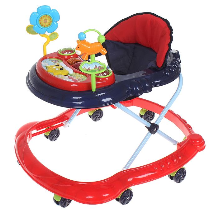 Ходунки «Солнышко», музыкальные и световые эффекты, цвета МИКС