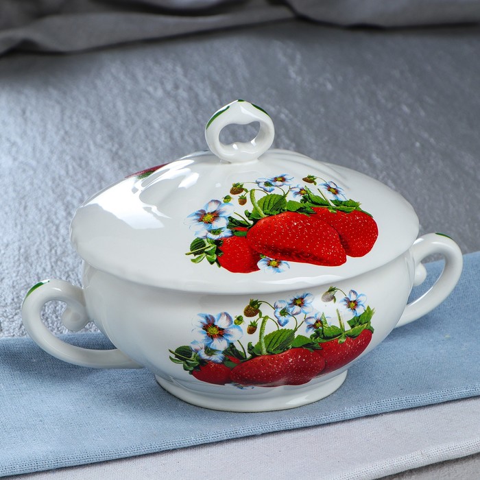 Супник "Клубника" 0,6 л