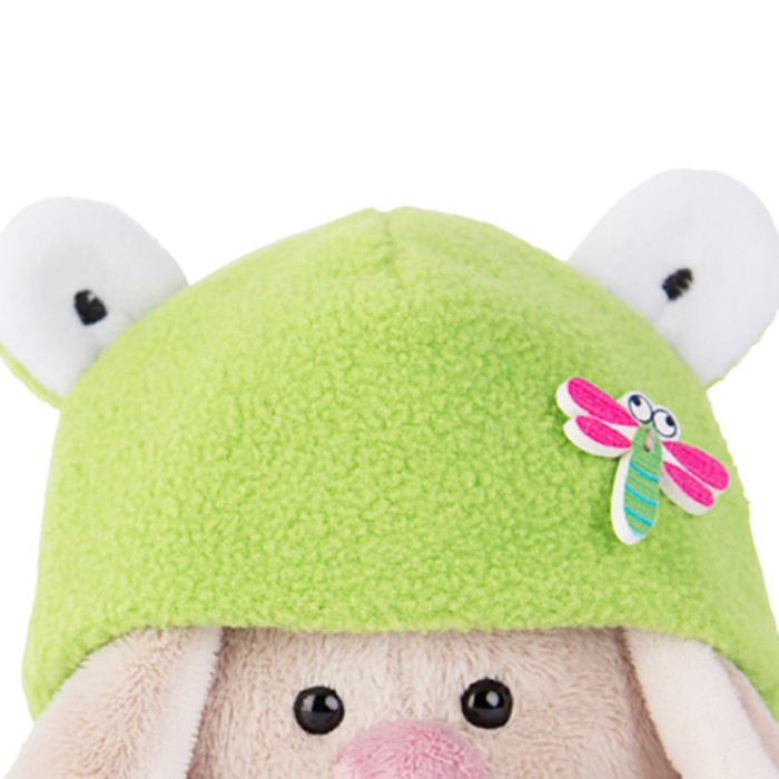 Мягкая игрушка «Зайка Ми» в шапке-лягушке